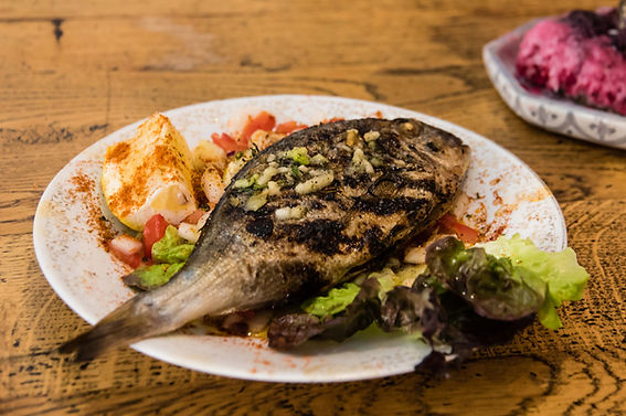 Poisson à la braise - Ahwash - Le Panier de Marseille